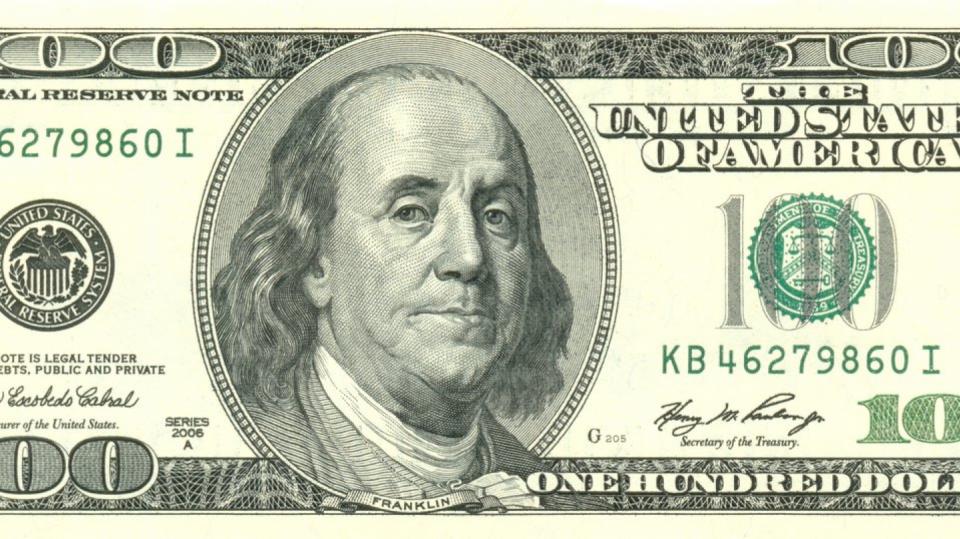 Americká sto dolarovka